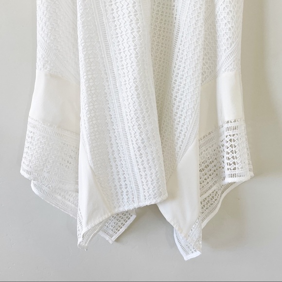 Derek Lam 10 Crosby V-Neck Sleeveless Pieces Lace Dress - Picture 8 of 15